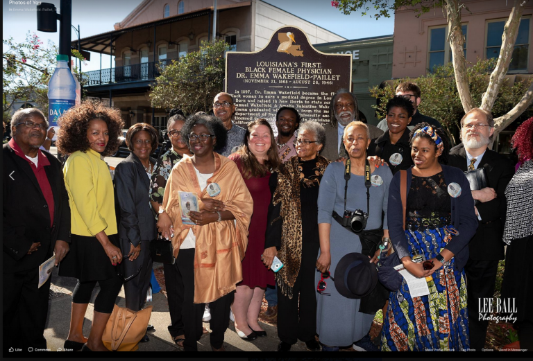 Historic Marker Honors Dr. Emma Wakefield-Paillet